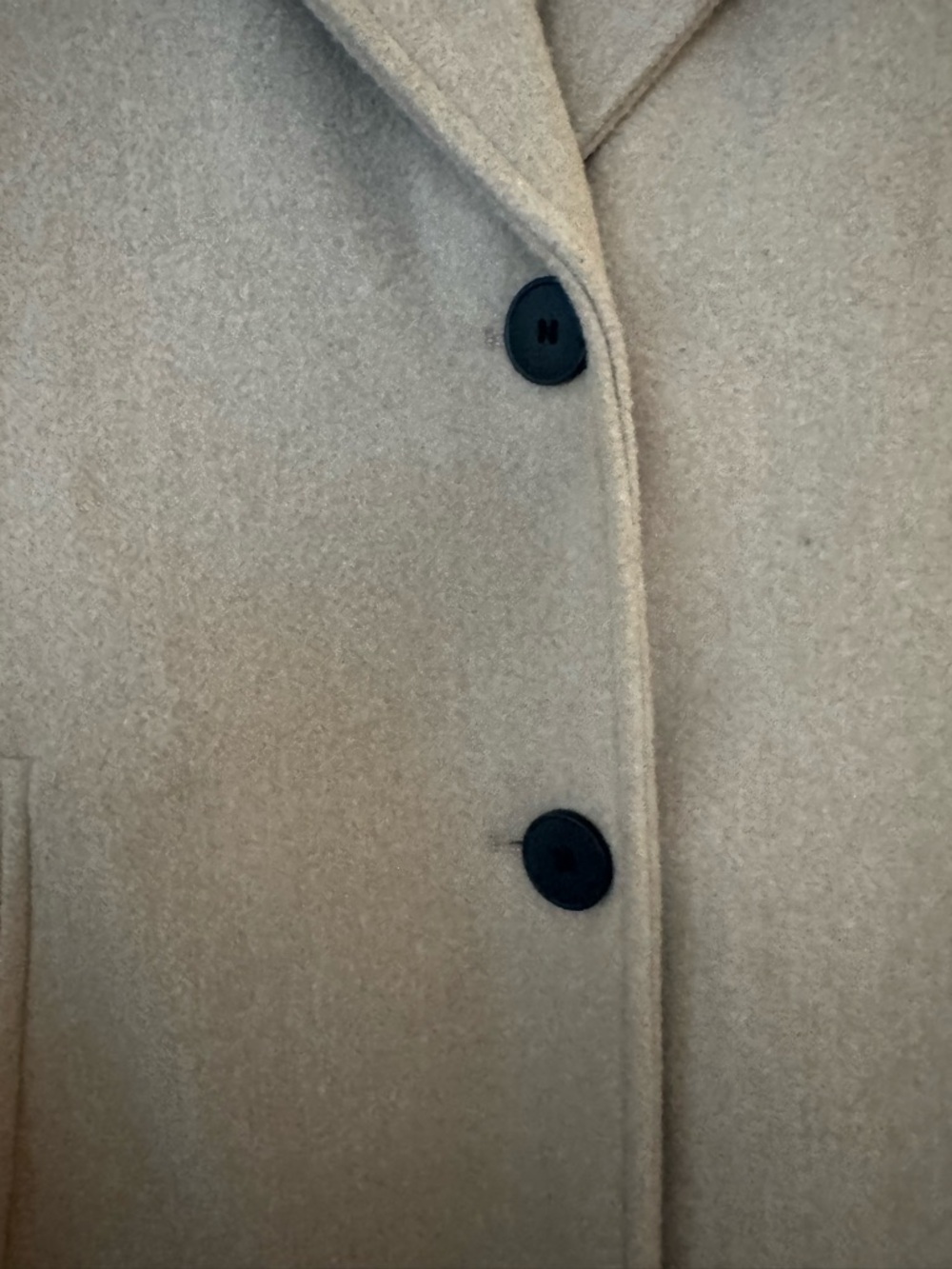 Zara Camel Single-Breasted Coat - Picture 6 of 10